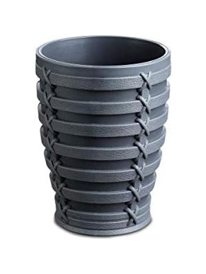 5 Li Banyo Seti, Plastik, Gri