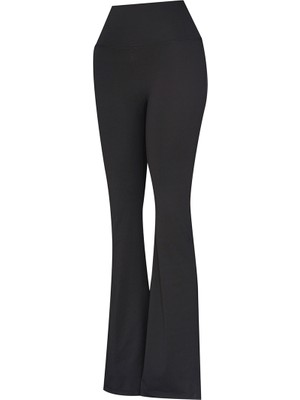 Hummel Sajar Flared Kadın Siyah Tayt