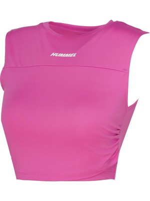 Hummel Reten Kadın Pembe Yuvarlak Yaka Tişört