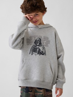 Gap Erkek Çocuk Gri Star Wars Vintagesoft Relaxed Sweatshirt