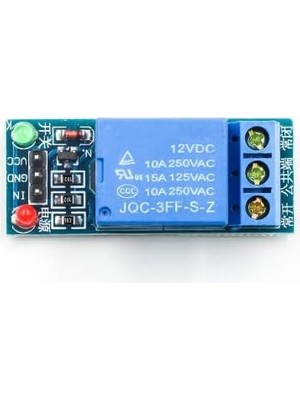 Tek Kanallı 12V Röle Modülü Tekli Röle Kartı 1 Kanal