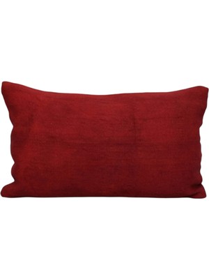 Kilim Antik El Dokuma Dekoratif Lumbar Kilim Kırlent Yastık Kılıfı 1296 - Yeni - Çok Renkli