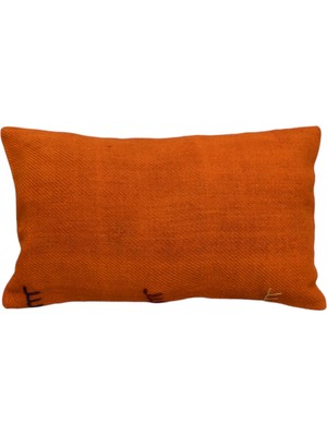 Kilim Antik El Dokuma Dekoratif Lumbar Kilim Kırlent Yastık Kılıfı 1285 - Yeni - Çok Renkli