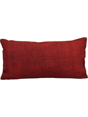 Kilim Antik El Dokuma Dekoratif Lumbar Kilim Kırlent Yastık Kılıfı 1321 - Yeni - Çok Renkli
