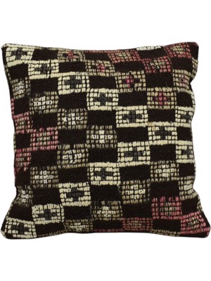Kilim Antik El Dokuma Dekoratif Kilim Kırlent Yastık Kılıfı 1279 - Yeni - Çok Renkli