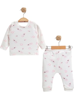 Butik Center Bebek Pijama Takımı | Uzun Kollu Desenli Bebek Alt Üst Takım