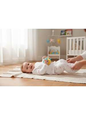 Butik Center Bebek Pijama Takımı | Uzun Kollu Desenli Bebek Alt Üst Takım