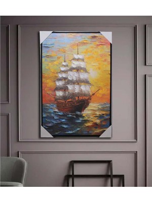 Costurera Duvara Asmalı Yağlı Boya Pano