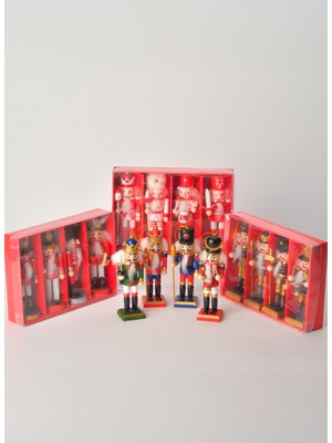 Tohana Çok Renkli Dekoratif Obje Xms Tohana 4lü Kurşun Asker