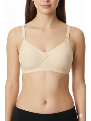 Ebru Pamuklu Yumuşak Süngerli Sütyen