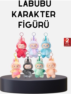 Astral Labubu Koleksiyonluk Peluş Oyuncak – Yumuşak Kumaşlı, Dekoratif Tasarım, Hediyelik