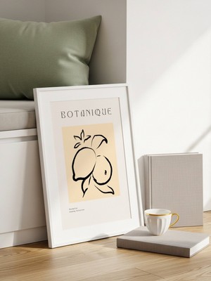 Fuart.Co Limon Tazeliği Art Bohem Dijital Baskı Poster (Çerçevesiz) ARFU