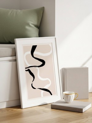 Fuart.Co Zıt Ahenk Art Bohem Dijital Baskı Poster (Çerçevesiz) ARFU