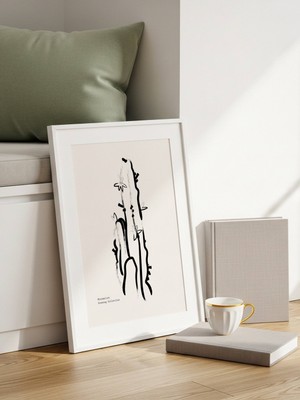 Fuart.Co Yalın Hasat Art Bohem Dijital Baskı Poster (Çerçevesiz) ARFU