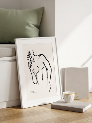 Fuart.Co Form No:1 Art Bohem Dijital Baskı Poster (Çerçevesiz) ARFU