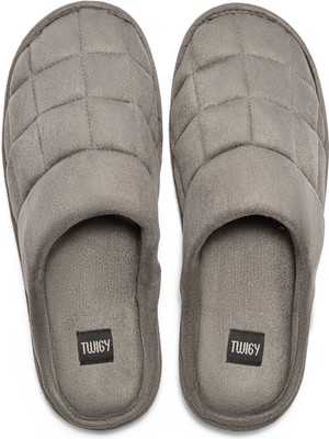 Twigy Adam Erkek Ev Terliği Füme 41/46