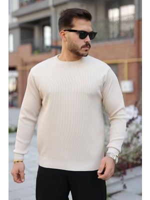 Erkek Selanik Örme Bisiklet Yaka Triko