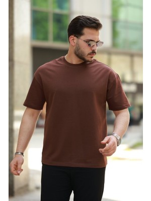 Erkek Kısa Kollu Basic Oversize Tshirt