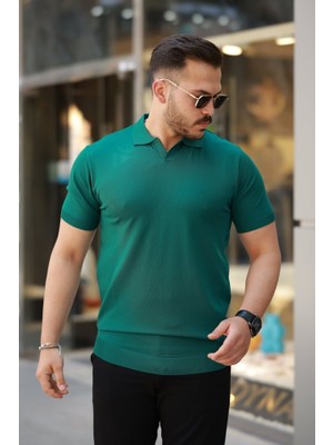 Erkek Hemşire Yaka Kısa Kollu Tişört