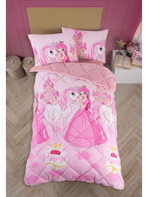 Bella Home Tek Kişilik Jakarlı Uyku Seti - Wellsoft Yorgan - 3 Parça - Pvc Orijinal Çantalı