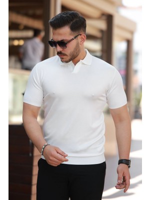 Erkek Hemşire Yaka Kısa Kollu Tişört