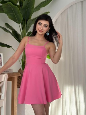 Pole Ip Askılı Elbise