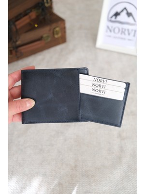 Norvi Leather Hakiki Deri Cüzdan Kartlık
