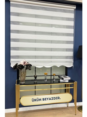 Volper Mekanik Vp 920 Mikro İnce Pliseli Zebra ve Stor Perde Etek Dilimli (Beyaz)