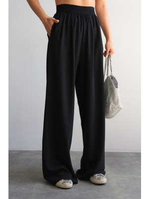 Dokuma Pantolon - Siyah