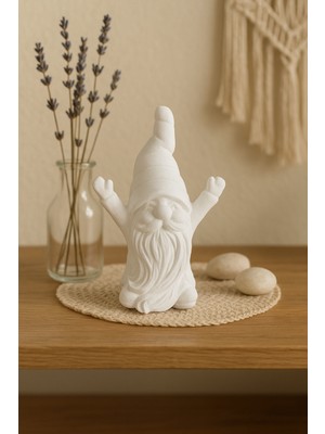 Decostone Dekoratif Noel Baba Eller Havada Biblo