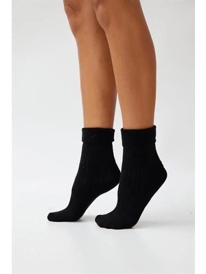 Katia & Bony Kadın İçi Havlu Soket Çorap Siyah