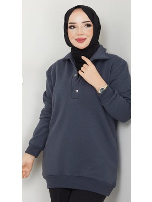 S7v7n Exclusive Çıkarabilir Kapşonlu 3 Iplik Şardonlu Sweatshirt