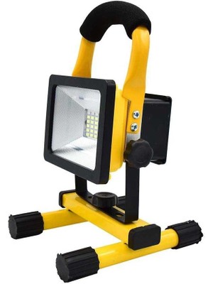 Watton WT-329 30W Şarjlı Outdoor LED Projektör Ayaklı Fener