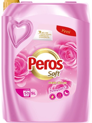 Peros 5 L Yumuşatıcı Pembe Güller
