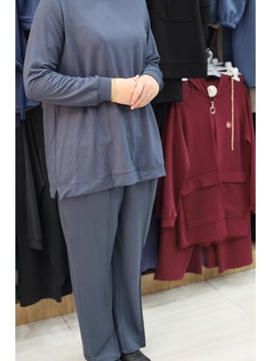 Kado Rahat Penye Kumaş Ikili Takım 38-46 Beden Aralığında Farklı Renklerle