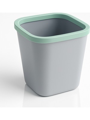 Ata Home 12'lt Çöp Kovası Açık Çöp Kutusu Kare Çöp Torbası Tutuculu  Otel, Ofis, Banyo ve Mutfak Için Çöp Kovası