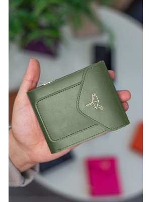 Garbalia Peru Vegan Deri Bozuk Para Gözlü Bol Kartlıklı Mini Kadın Cüzdanı