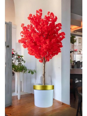 Yapay Kırmızı Bahar Dalı Ağacı