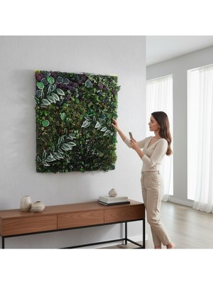 Erhan Flowers Yapay Çiçek Duvar Kaplama 40X60 cm