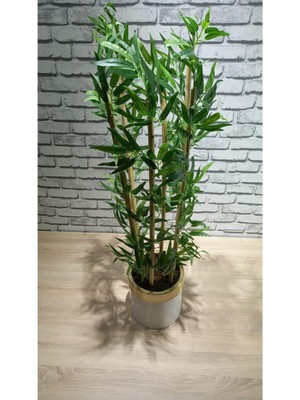 Erhan Flowers 120 cm Darbuka Saksıda Bambu 6 Dal