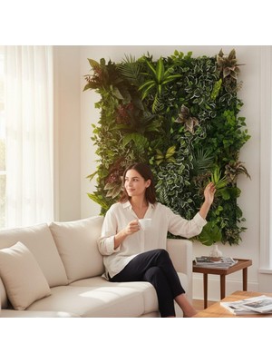 Erhan Flowers Yapay Çiçek Duvar Kaplama 40X60 cm