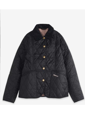Barbour Summer Liddesdale Kız Kapitone Ceket BK71 Black Gardenia