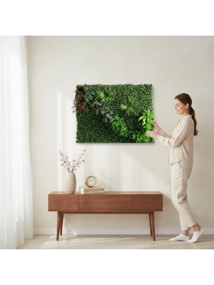 Erhan Flowers Yapay Çiçek Duvar Kaplama 40X60 cm