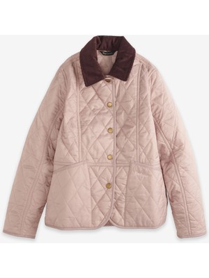 Barbour Summer Liddesdale Kız Kapitone Ceket PI37 Gardenia-Gardenia