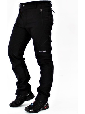 Mudwill Windblock Softshell (Polarsız) Outdoor Pantolon-Siyah
