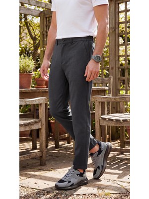Etikmen Spor Klasik Füme Kolay Ütülenebilir Easy Iron Erkek Pantolon