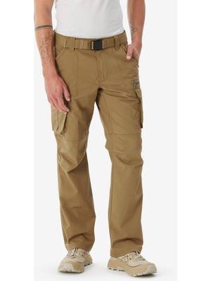 Decathlon Quechua Erkek Outdoor Kargo Pantolon - Kahverengi - NH500