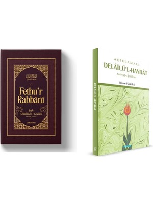Semerkand Yayınları Delailül Hayrat Açıklamalı Büyük Boy ve Fethur Rabbani