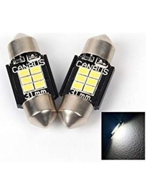 Femex Platinum 31MM Sofit 6 Smd 3030 Chip LED Ampul Aktif Canbus