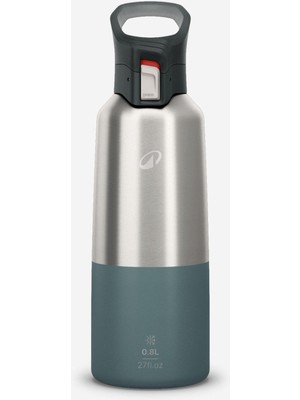 Decathlon Quechua Outdoor Paslanmaz Çelik Termos - 0,8 L - Yeşil - 900